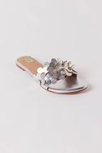 Metalic Silver Slides