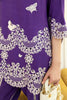 Stitched Embroidered Raw Silk Shirt+ Shalwar