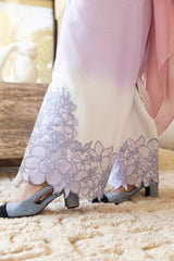 Stitched Embroidered Raw Silk Shirt+ Shalwar