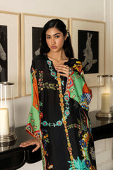 Stitched Safi & Me Sheesha Silk Kaftan