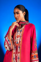 Stitched Printed Crepe Shirt+ Dupatta