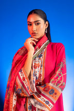 Stitched Printed Crepe Shirt+ Dupatta