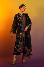 Stitched Printed Crepe Shirt + Dupatta