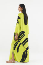 Stitched Printed Raw Silk Shirt