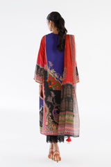 Stitched Printed Crepe Shirt + Dupatta