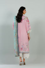 Stitched Printed Crepe Shirt+ Dupatta