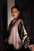 Stitched Printed Satin Shirt+ Culotte