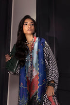 Stitched Printed Satin Shirt+ Culotte