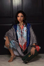 Stitched Printed Satin Shirt+ Culotte