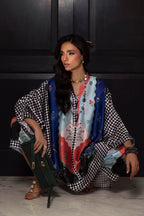 Stitched Printed Satin Shirt+ Culotte