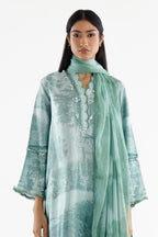 Stitched Printed Suit