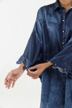 Stitched Printed Satin Shirt+  Shalwar