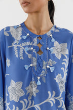 Stitched Printed Crepe Shirt+ Dupatta