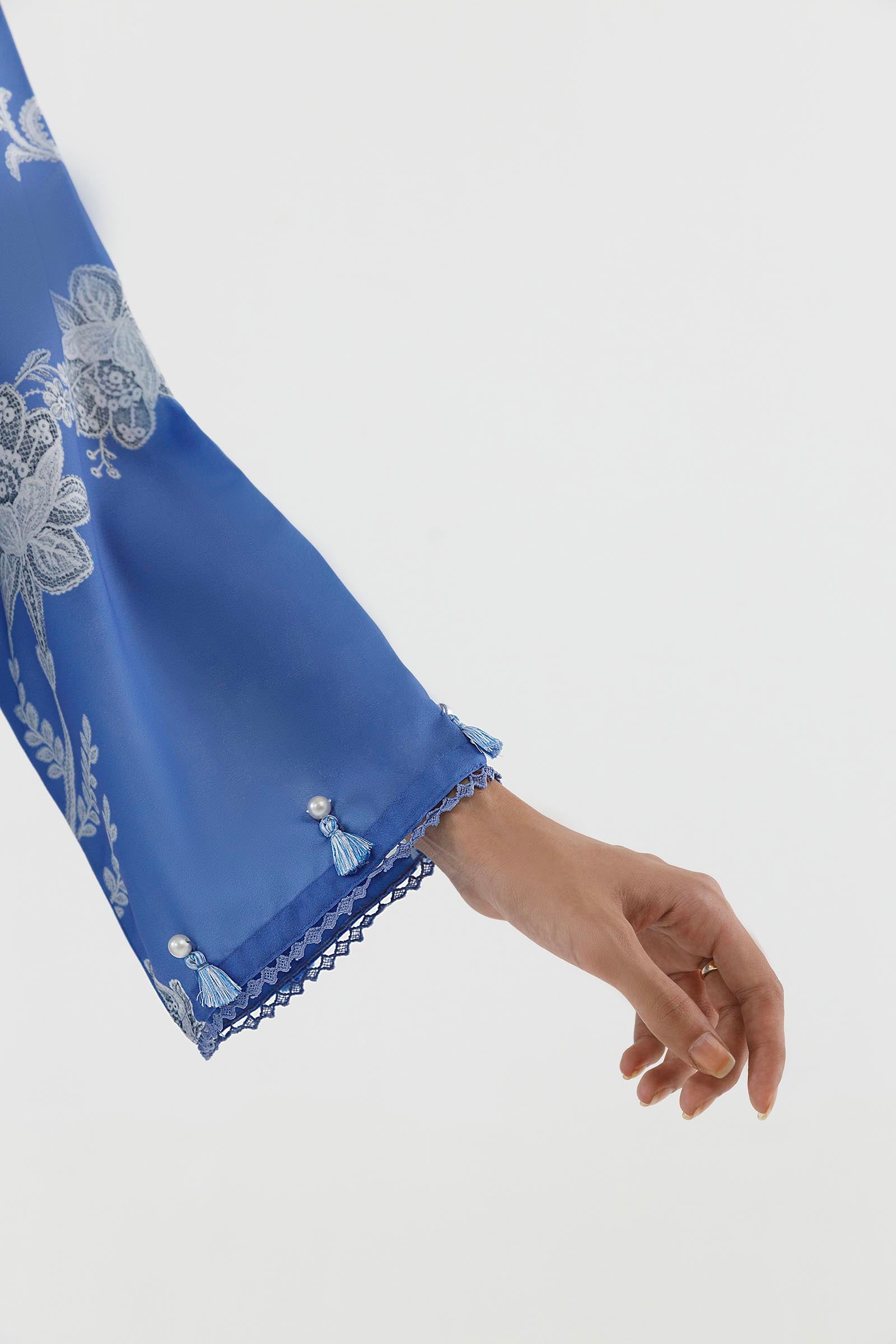 Stitched Printed Crepe Shirt+ Dupatta