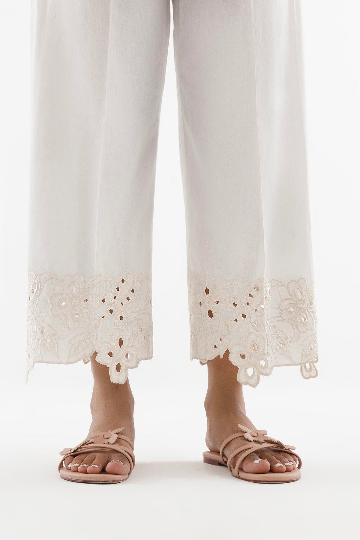 Stitched Embroidered Lawn Shalwar Main image