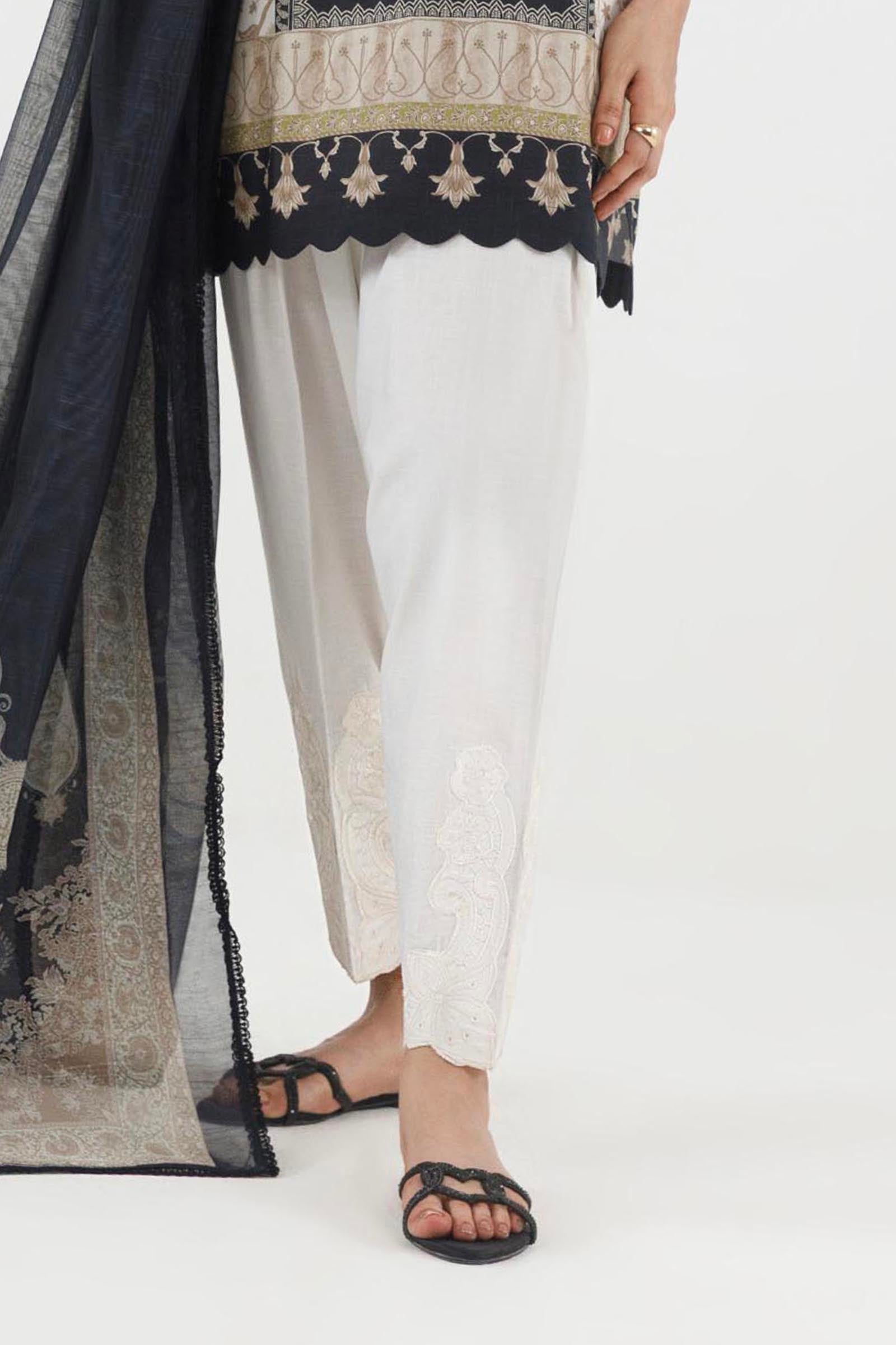 Stitched Lawn Shalwar Main image