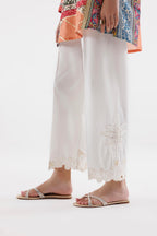 Stitched Embroidered Lawn Culotte