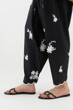 Stitched Embroidered Lawn Shalwar
