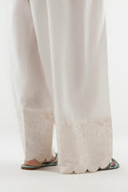 Stitched Embroidered Lawn Shalwar