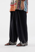 Stitched Embroidered Lawn Shalwar