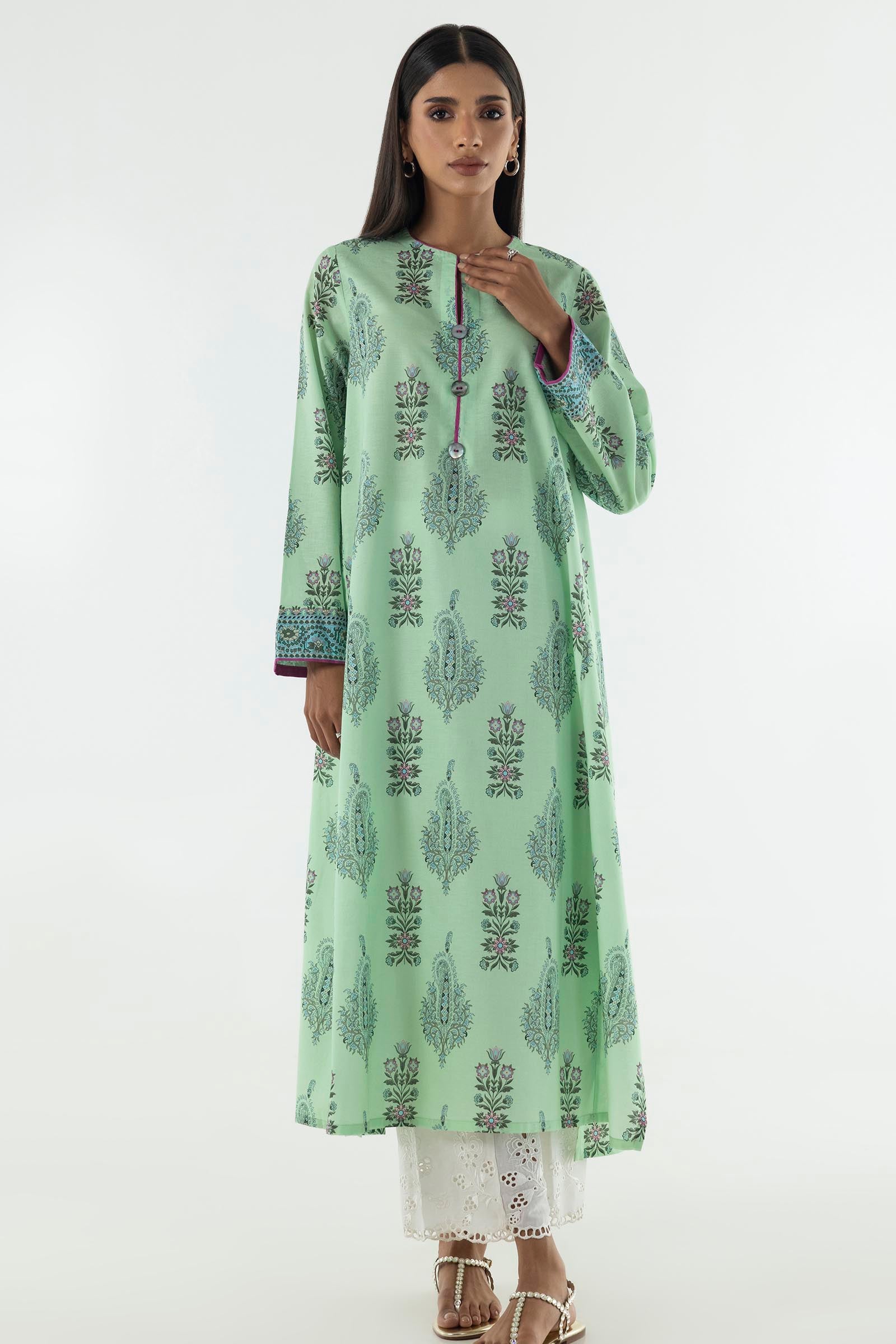 Stitched Basic Printed Shirt Main image