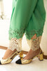 Stitched Embroidered Raw Silk Shirt+ Shalwar