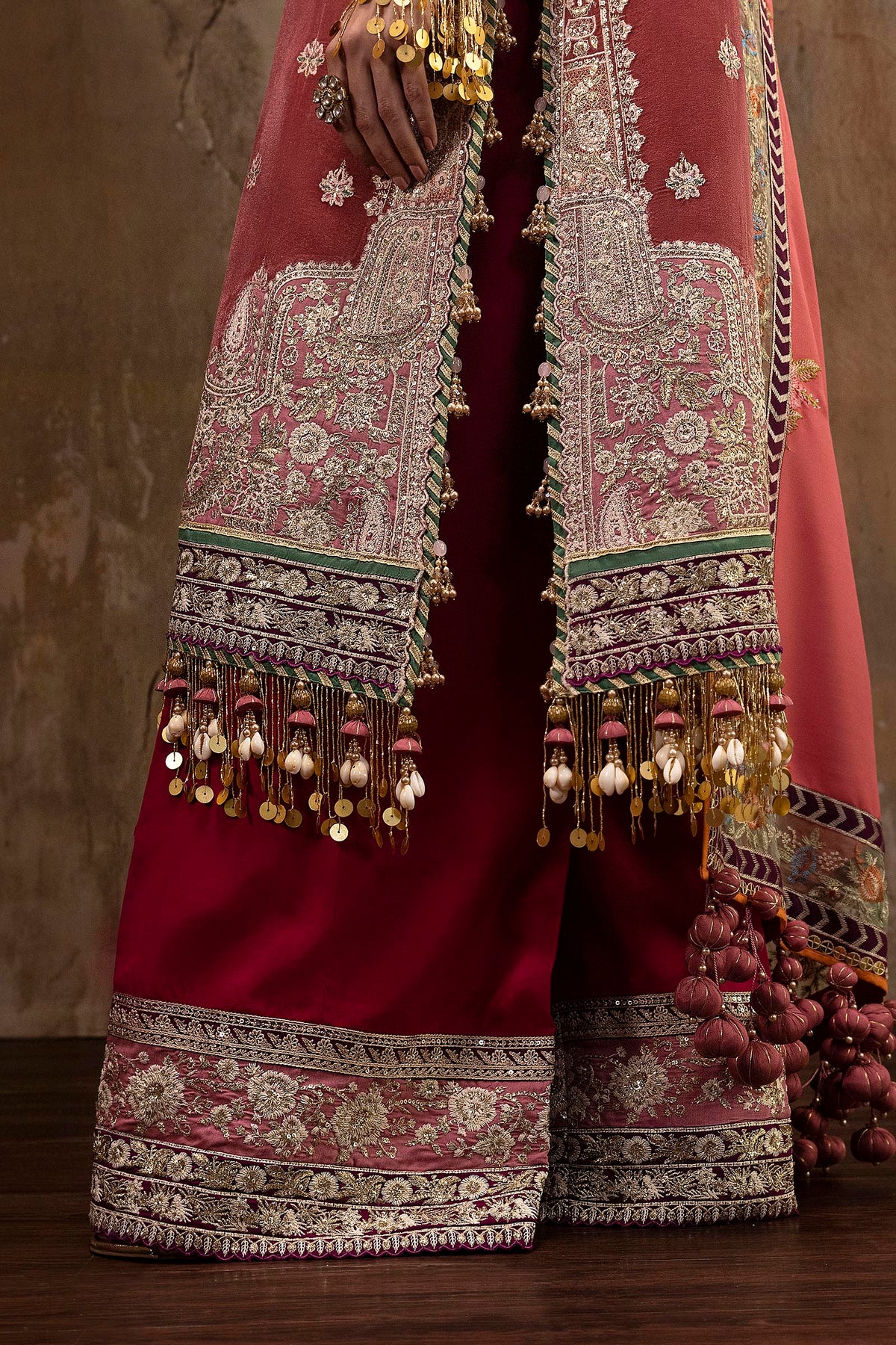 Unstitched Printed 3 Piece Velvet Suit