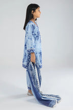 Stitched Mahay Lawn Suit