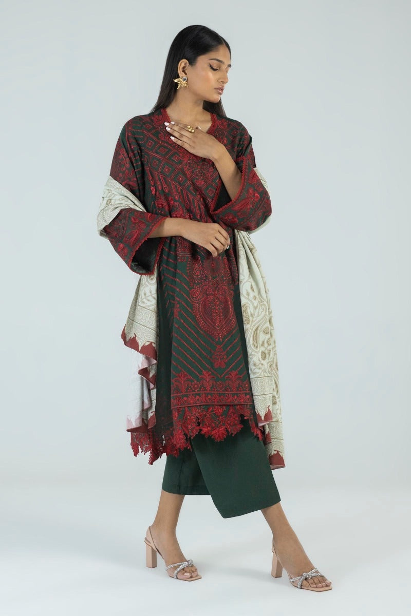 Stitched Linen Trouser Main image