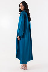 Stitched Blue Dyed Shirt + Culotte