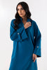 Stitched Blue Dyed Shirt + Culotte