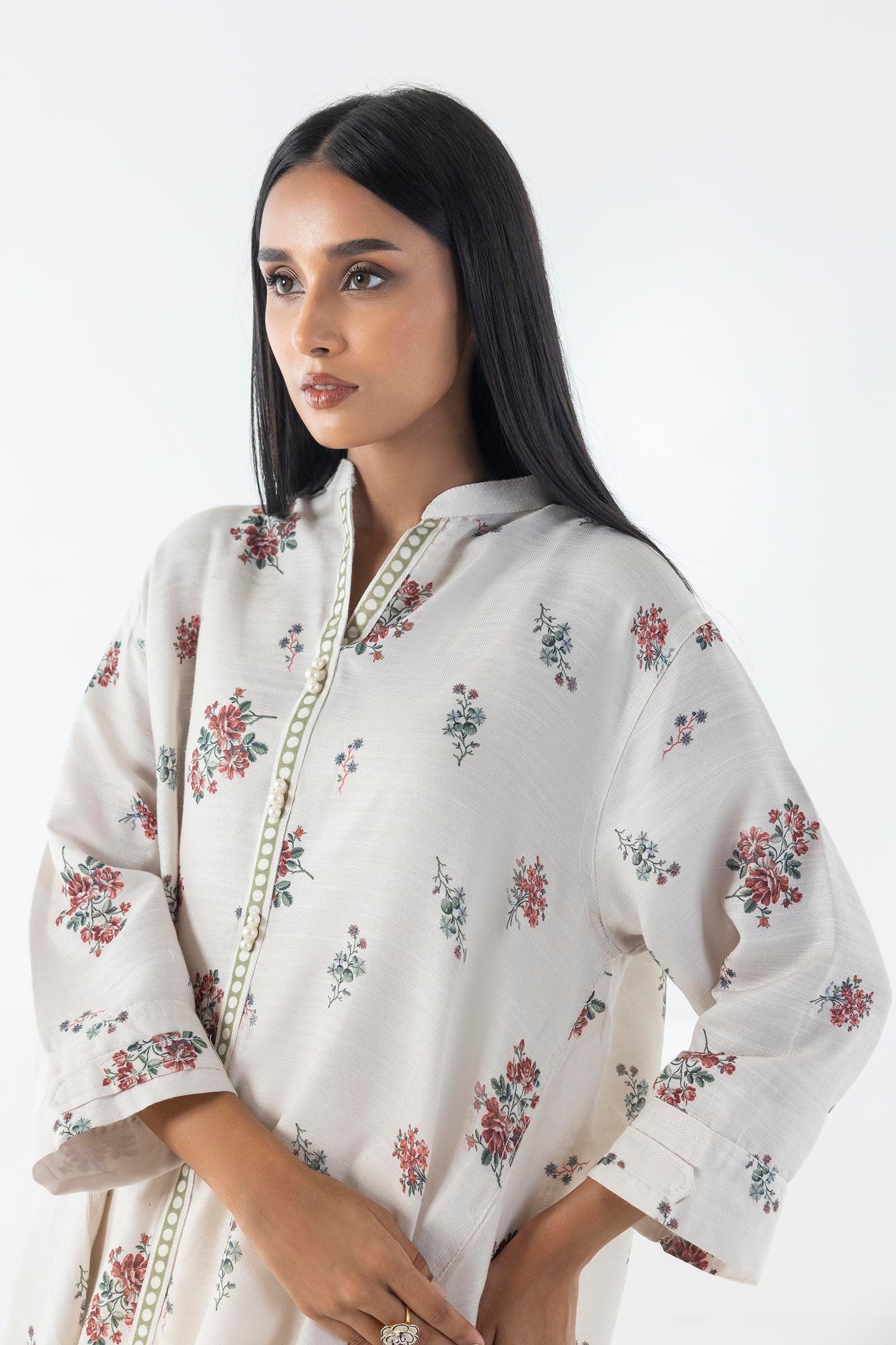 Stitched Basic Printed Shirt Secondary image