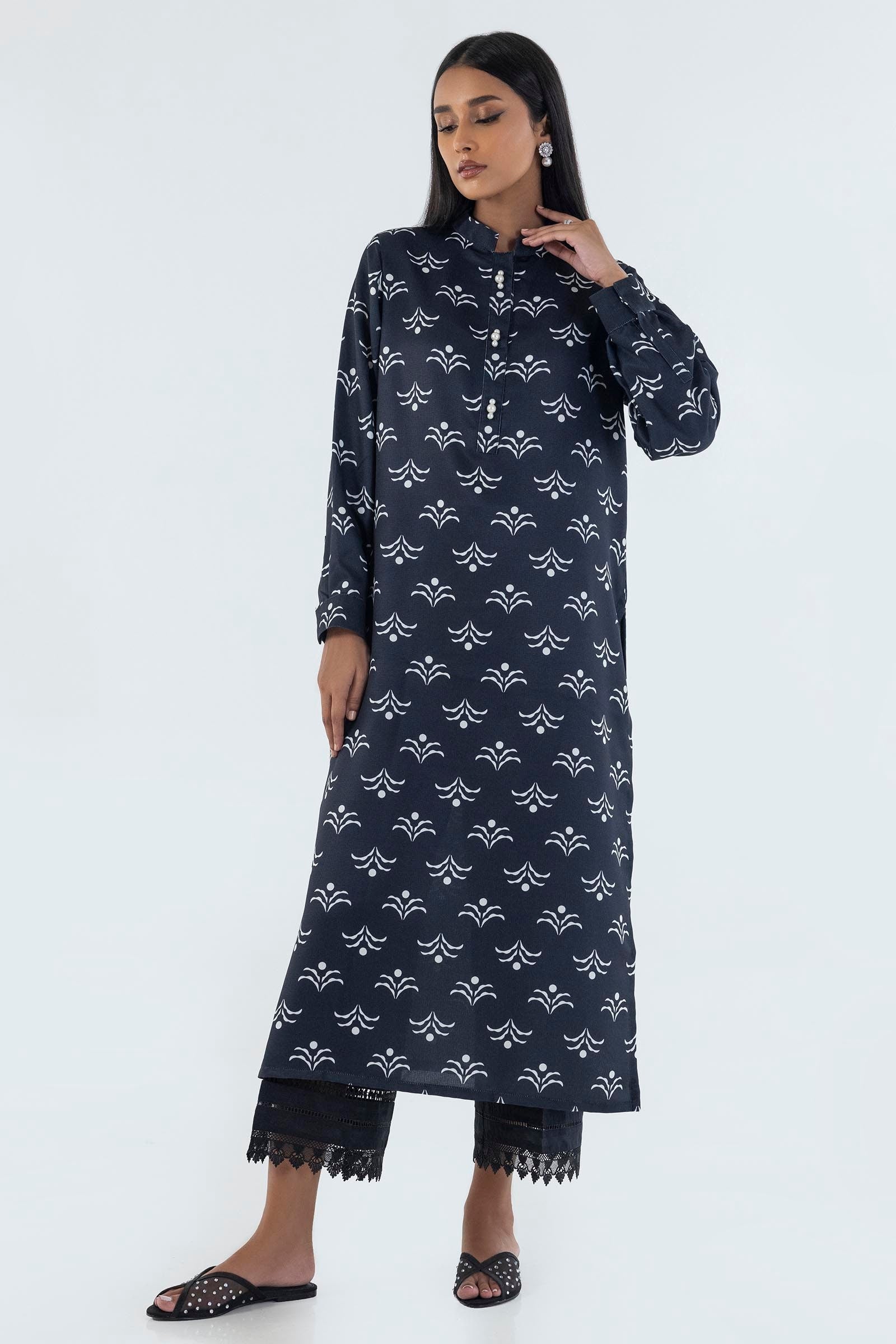 Stitched Basic Printed Shirt Main image