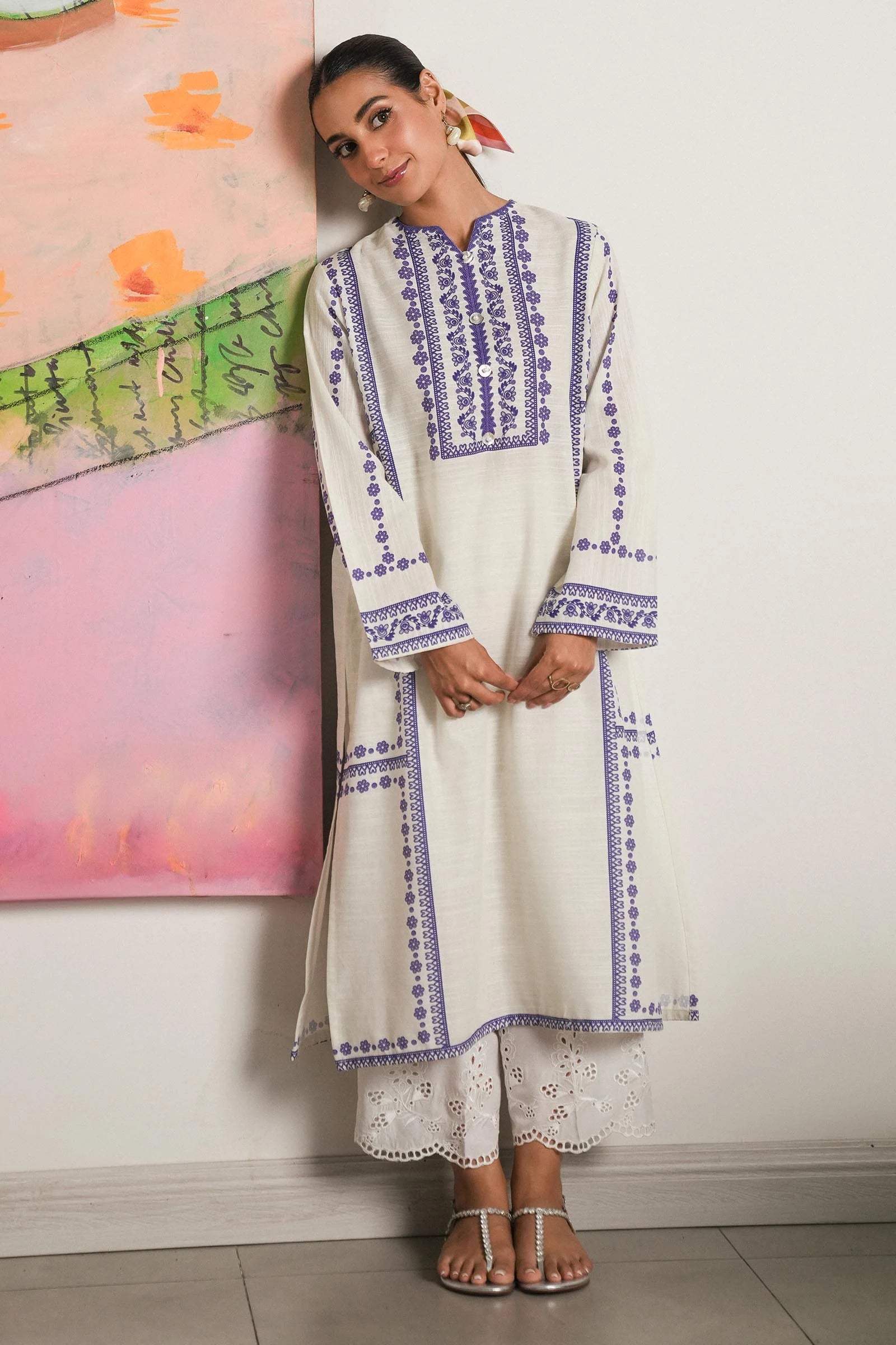 Stitched Basic Printed Shirt Main image