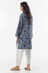 Stitched Boxy Printed Shirt
