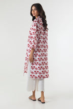 Stitched Boxy Printed Shirt