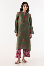 Stitched Basic Printed Shirt + Culotte