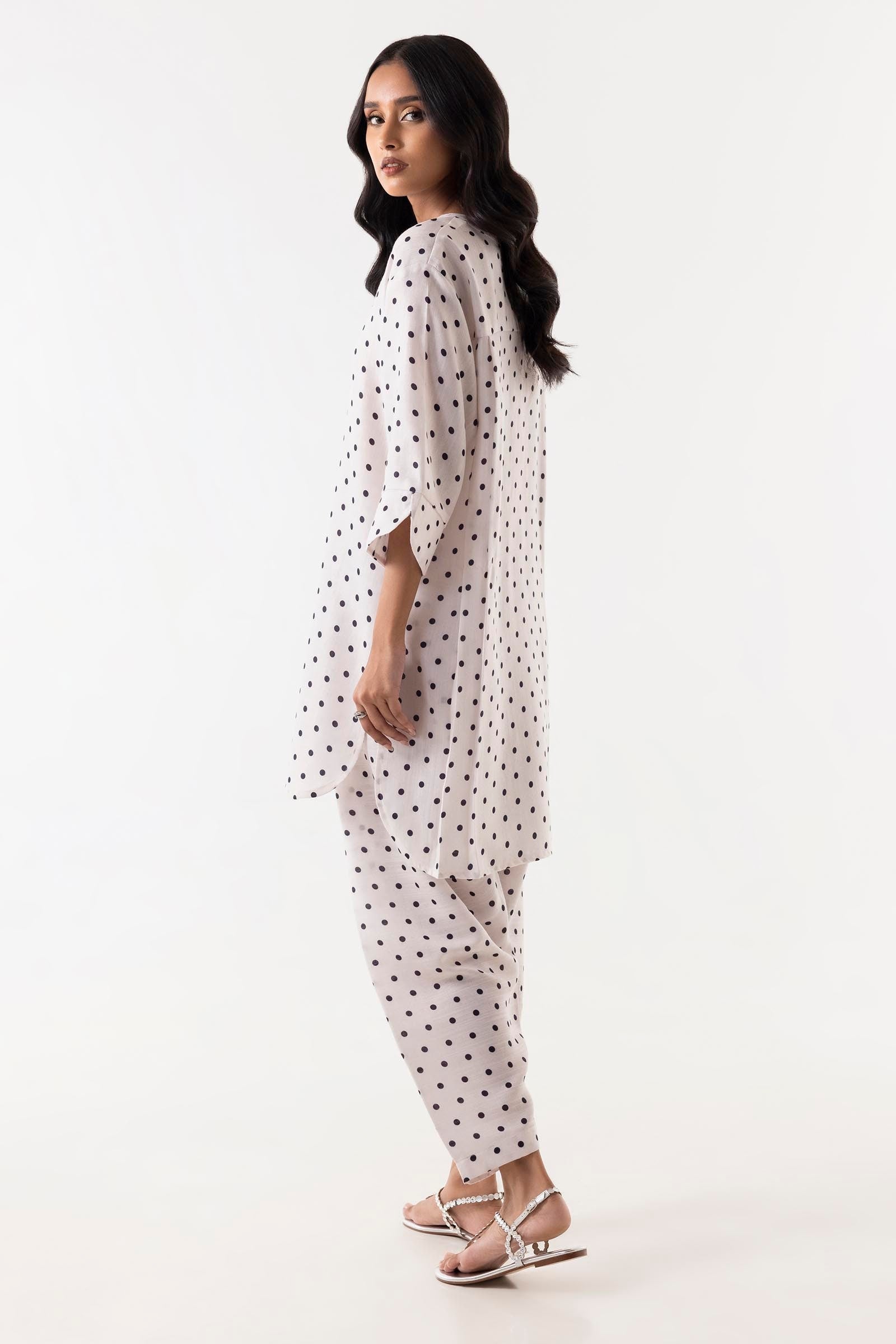 Stitched Multi Printed Shirt + Bottom