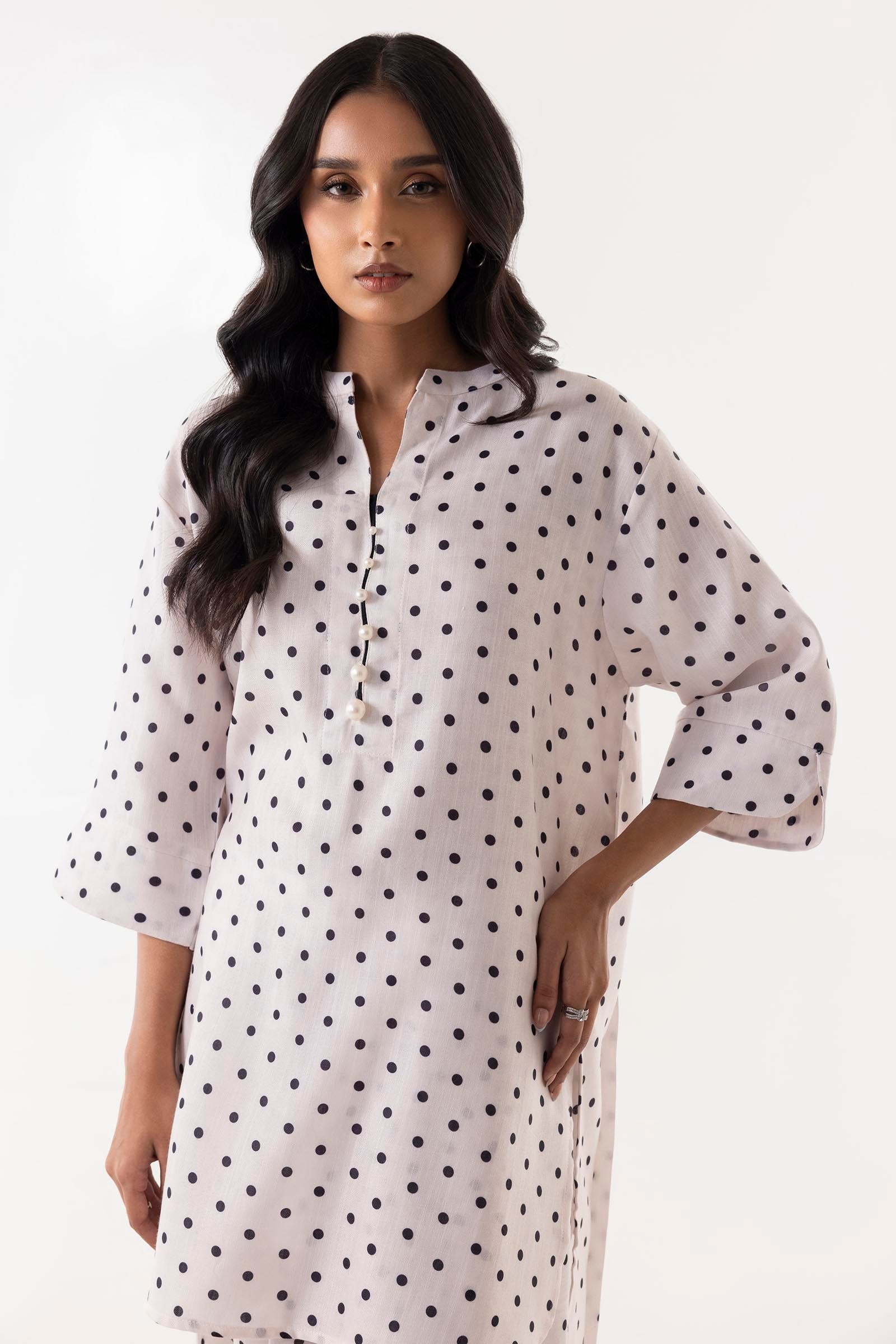 Stitched Multi Printed Shirt + Bottom Secondary image