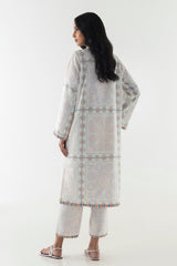 Stitched Basic Printed Shirt + Culotte