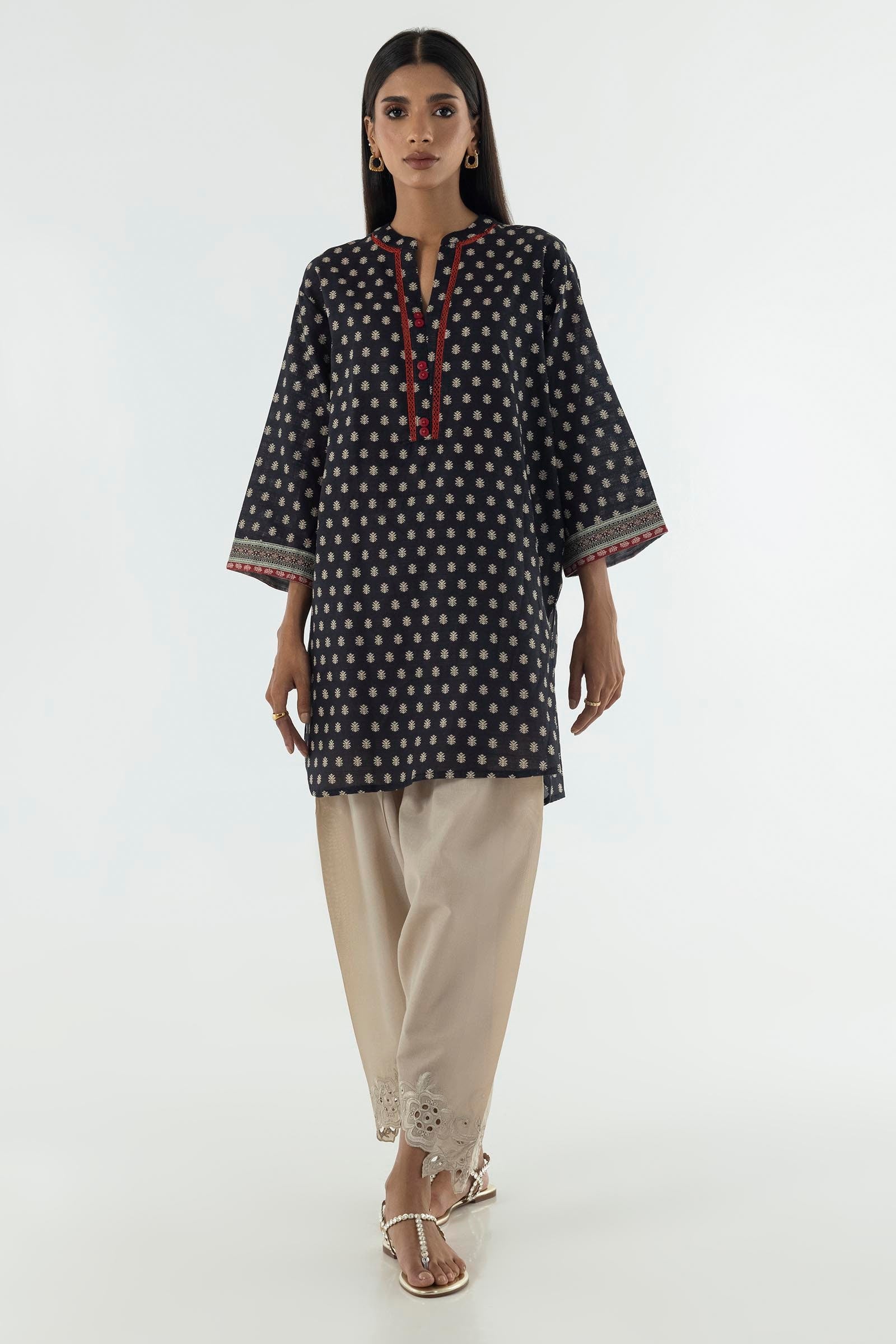 Stitched Basic Printed Shirt Main image