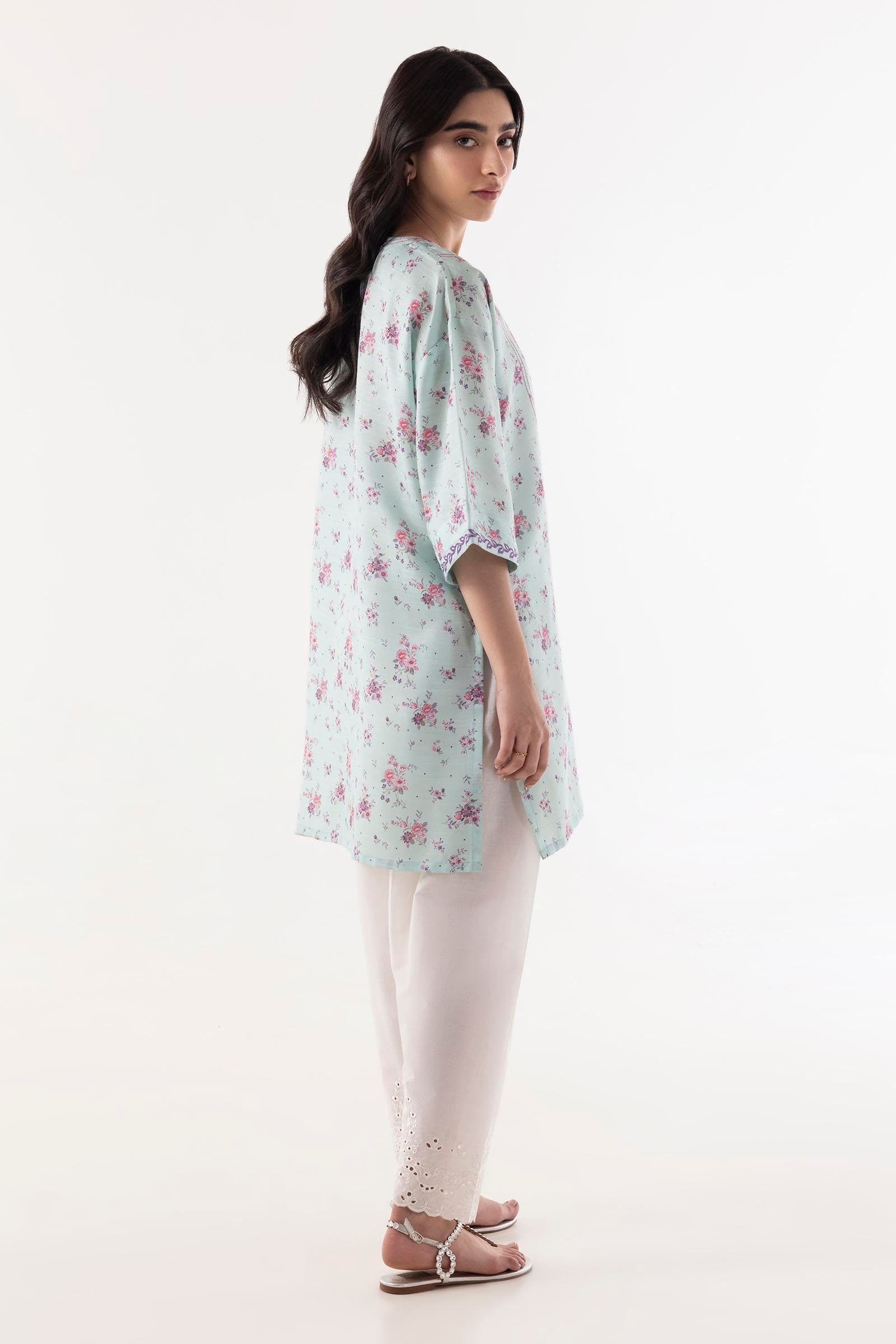 Stitched Jacquard Printed shirt Secondary image