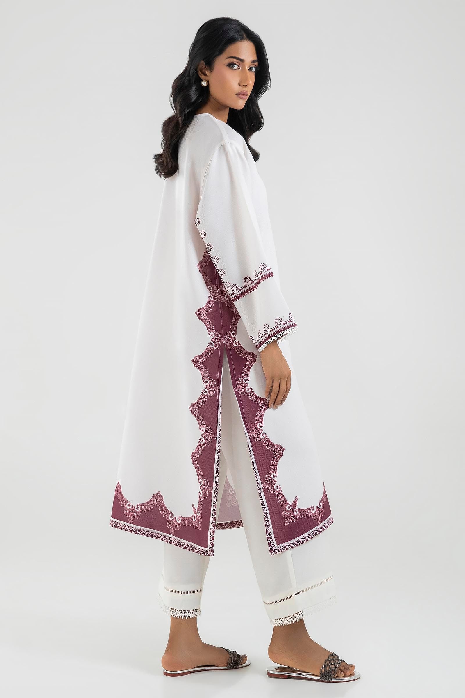 Stitched Basic Printed Shirt