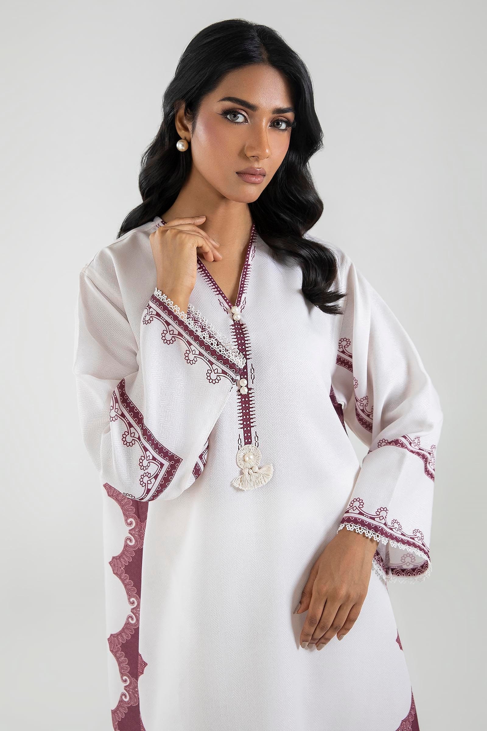 Stitched Basic Printed Shirt Secondary image