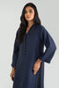 Stitched Dark Blue Embroidered Shirt