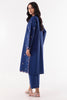 Stitched Blue Embroidered Shirt + Culotte