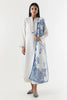 Stitched White Basic Printed Shirt+Culotte