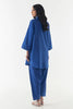 Stitched Blue Embroidered Shirt + Shalwar