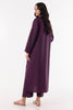 Stitched Purple Embroidered Shirt + Culotte