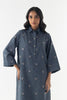 Stitched Grey Embroidered Shirt + Culotte
